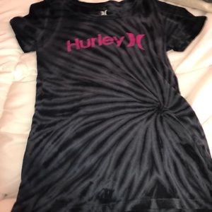 Tie-die grey Hurley t-shirt